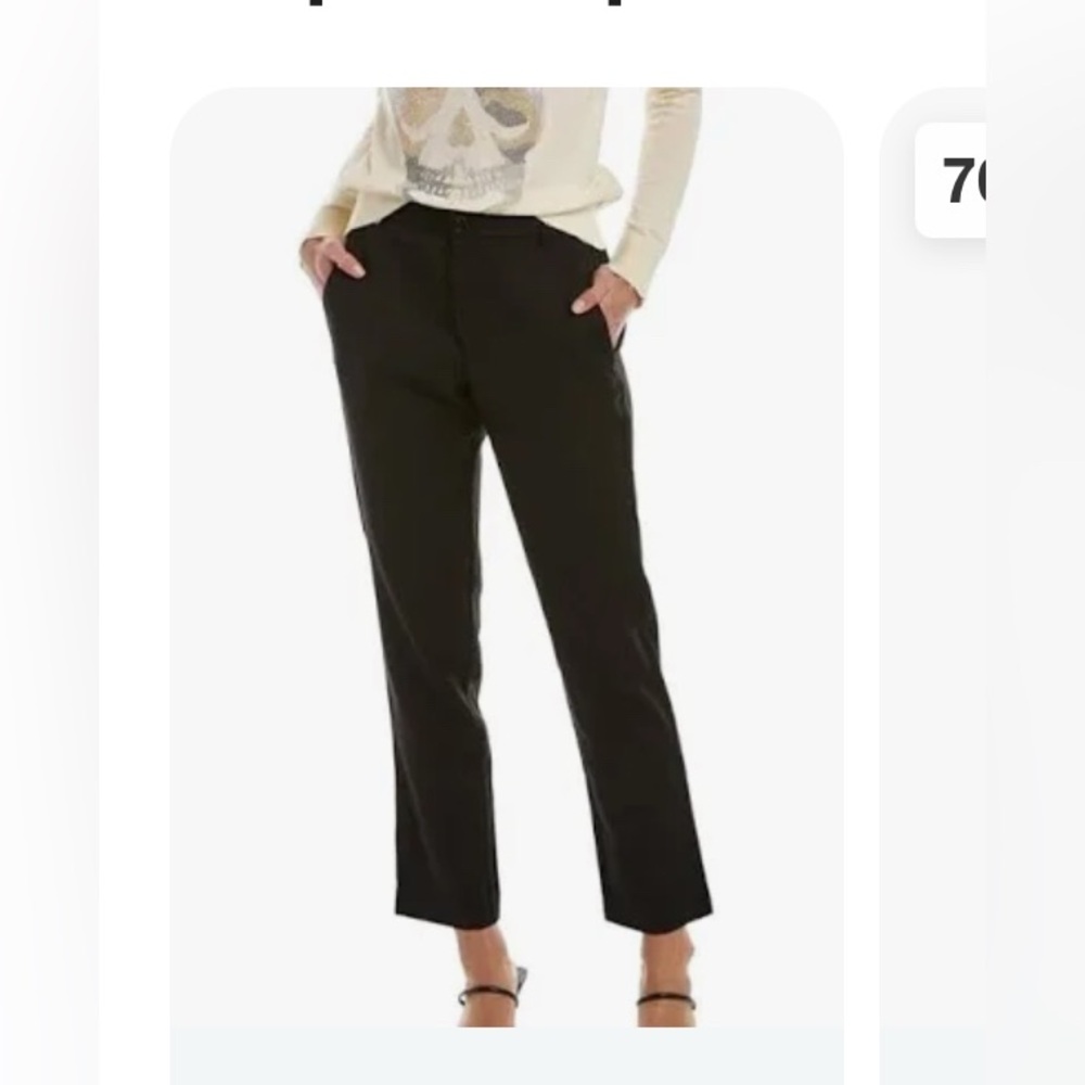 Zadig & Voltaire Classic Black Women's Pants